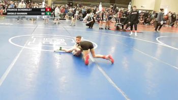 57 lbs Rr Rnd 6 - Francis Schemeley, All I See Is Gold Academy - ESE vs Angelo Barberi, Ruthless 1 - ESE