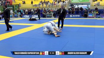 Joaquín Salcedo Guadalupe vs Thalles Guimarães Raposo Botelho 2025 Brasileiro Jiu-Jitsu IBJJF