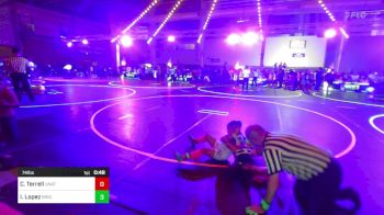 74 lbs Quarterfinal - Camdyn Terrell, Unattached vs Isabelle Lopez, Brighton WC