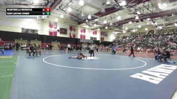 170 lbs Champ. Round 1 - Nah`Laeyah Jones, San Gorgonio vs Marybella Munguia, La Quinta/La Quinta