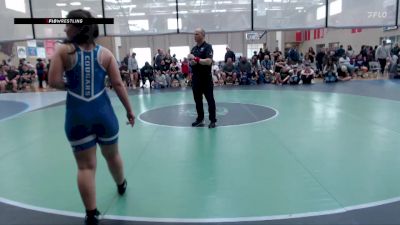 140 lbs Round 2 - Zoe Fries, Kuna Klub vs Nevaeh Cedillo, Idaho