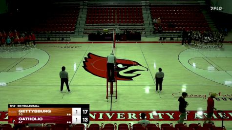 Replay: Gettysburg vs Catholic | Sep 24 @ 7 PM