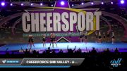CheerForce Simi Valley - Alcatraz [2022 L2 Junior - Small - B] 2022 CHEERSPORT National Cheerleading Championship