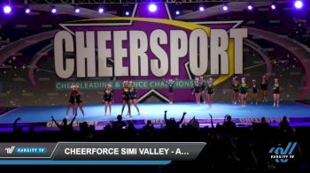 CheerForce Simi Valley - Alcatraz [2022 L2 Junior - Small - B] 2022 CHEERSPORT National Cheerleading Championship