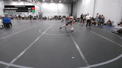 157 lbs Round 1 (6 Team) - Lulzim Begolli, South Side WC Blue vs Luke Burgar, Whitted Trained