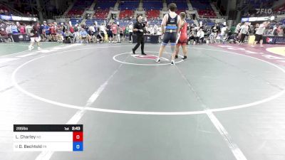 285 lbs Rnd Of 64 - Lennox Charley, ND vs Dean Bechtold, PA