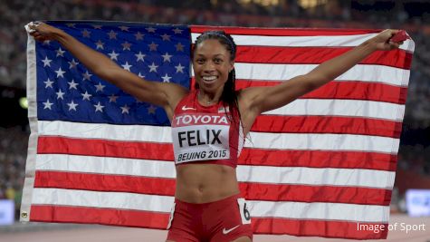 USATF Petitions Rio Schedule Change for Allyson Felix 200/400 Double