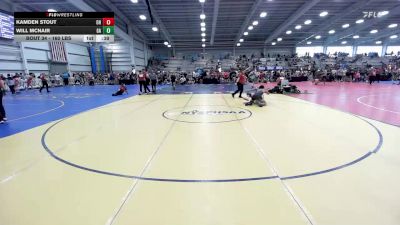 160 lbs Consi Of 8 #2 - Kamden Stout, OH vs Will McNair, GA