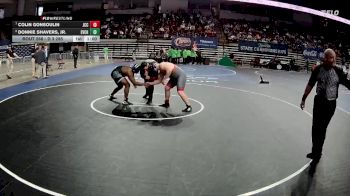 D 3 285 lbs 3rd Place Match - Colin Gonsoulin, John Curtis Christian vs Donnie Shavers, Jr., Evangel Christian