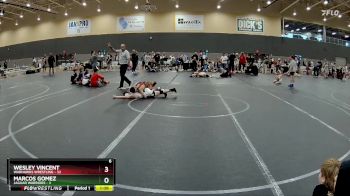 80 lbs Round 3 - Wesley Vincent, Warhawks Wrestling vs Marcos Gomez, Jaguar Warriors