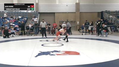 77 lbs Champ. Rd Of 16 - Sebastian Valle, East Noble TUF Wrestling vs Jace Korb, Empyre Wrestling Club