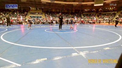 73 lbs Quarterfinal - Jaxton Coyer, Michigan West vs Bradey Bleich, Mat Assassins