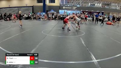 140 lbs Round 2 (4 Team) - Brody Fleet, Kraken vs Denver Jobe, Crossroads Wrestling