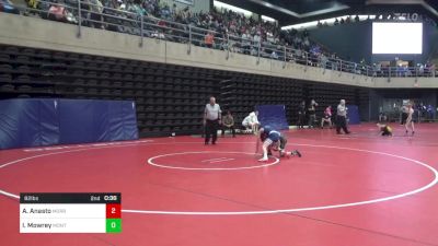 82 lbs Round Of 16 - Aidan Anasto, Morris Plains vs Isaiah Mowrey, Montgomery