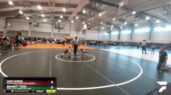 49 lbs Round 2 - Jake Horne, Texas Eagle Wrestling Academy vs Bennett Todd, Texas Elite Wrestling Club