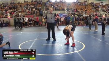 106 lbs Cons. Round 5 - Ethen Espy (sw6), Prodigy Wrestling Academy vs Jake Ryan (sw1), Dayton Bandits