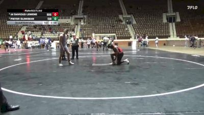 7A 215 lbs Quarterfinal - Pieter Slinkman, Fairhope vs Ja`davious Lemene, Dothan HS