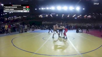 190 lbs Champ. Round 2 - Owen Jones, Woodland, Cartersville vs William Hannum, Oak Mountain