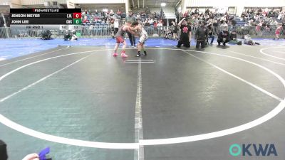 90 lbs Rr Rnd 1 - Jenson Meyer, Elgin Wrestling vs John Lee, CacheWrestlingClub