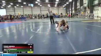 115 lbs Round 4 (6 Team) - Ray Fitzgerald, PA Blue vs Chad Sadaka, Team NJB