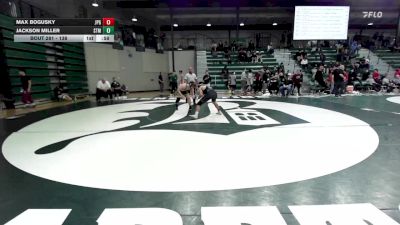 138 lbs Cons. Round 3 - Jackson Miller, St. Mark`s vs Max Bogusky, St. John Paul The Great