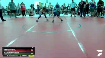 84 lbs Round 3 (8 Team) - Jax Paranto, Revolution Elite vs Marco Costanzo, Force WC
