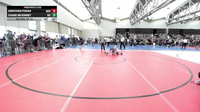 73-M lbs Round Of 32 - Jonathan Foran, Bayport-Blue Point vs Chase Mckinney, Patriot Club