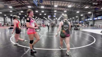 152 lbs Rr Rnd 2 - Maylie Skinner, Indiana Outlaws Pink vs Mikayla Du Plessis, Steel Valley Vixens