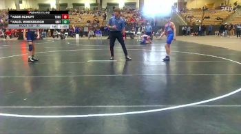 95 lbs Cons. Round 2 - Kade Schuft, Higher Calling Wrestling vs Kalel Winesburgh, Soddy Daisy Wrestling