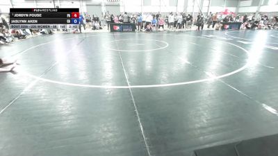 U20 Women - 68 lbs Champ. Round 2 - Jordyn Fouse, PA vs Jaslynn Aken, CA