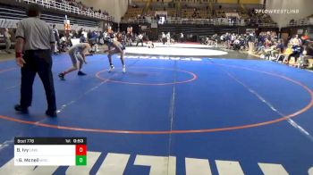 120 lbs Consolation - Brayden Ivy, Lakeway Christian Academy vs Gregor Mcneil, Wyoming Seminary