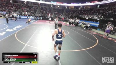 II-131 lbs Cons. Round 4 - Frankie D`elia, Port Jefferson vs Zach Rooks, Palmyra Macedon