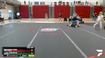 160 lbs Cons. Semi - Luke Augustus, Newberg vs Brandon Cook, Forest Grove