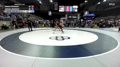 125 lbs Cons. Sub-rd Of 64 - Eruka Peterson, CO vs Abigail Mardock, OR