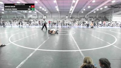 90 lbs Rr Rnd 3 - Bryce Dulin, Ohio Gold vs Charlie Perea, Revival Black