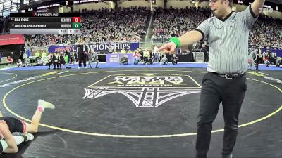 D4-157 lbs 1st Place Match - Jacob Pickford, Hudson vs Eli Roe, Beaverton