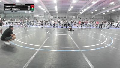 80 lbs Rr Rnd 1 - Talon Oakes, Indiana Outlaws Silver vs Vincent Tigeleiro, Estebuilt WC
