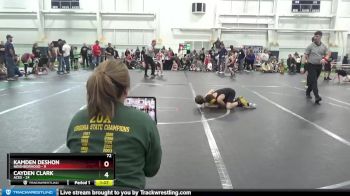 72 lbs Round 7 (8 Team) - Cayden Clark, ACES vs Kamden Deshon, Neighborhood