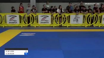 REYNALDO DE LEON vs EDUARDO DA SILVA 2021 Pan IBJJF Jiu-Jitsu No-Gi Championship