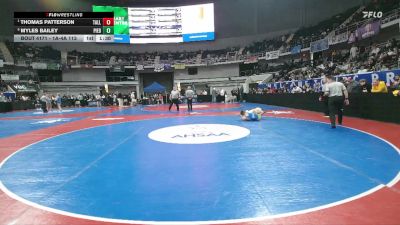 1A-4A 113 Semifinal - Thomas Patterson, Tallassee vs Myles Bailey, Piedmont