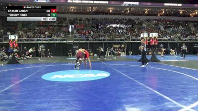 149 lbs Champ. Round 1 - Skyler Caban, Belmont Abbey vs Kenny Kiser, Gannon