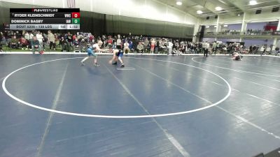 138 lbs Champ. Rd Of 16 - Ryder Kleinschmidt, WOW Wrestling Club vs Dominick Bagby, Immortal Athletics WC