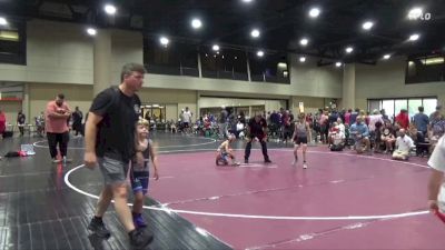 55 lbs Round 1 (6 Team) - Collin Gandee, North Desoto Wrestling Academy vs Baxter Moore, Alabama Elite Gold