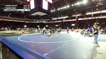 157 lbs Cons. Round 2 - Andrew Ratliff, Cashmere vs Andrew Kuhn, Rogers (Puyallup)