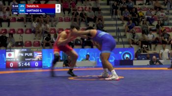 74 kg Final 3-5 - Hikaru Takata, Japan vs Sonny James Santiago, Puerto Rico