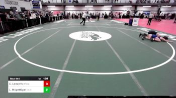 106A lbs Semifinal - Cole Lemovitz, Ponaganset vs Liam Mcgettigan, Gilman