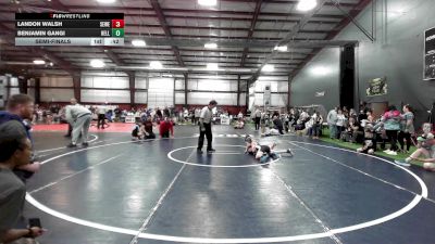 Semifinal - Landon Walsh, Sewell vs Benjamin Gangi, Hellertown
