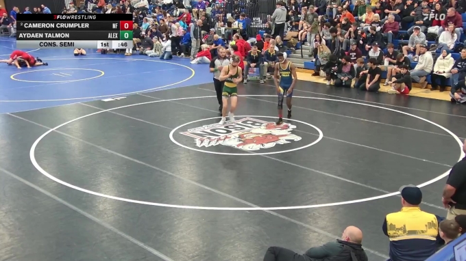 126 lbs Cons. Semi - Cameron Crumpler, Niagara Falls vs Aydaen Talmon ...