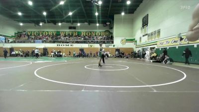 150 lbs Cons. Round 2 - Cael Carrillo, Royal vs Alex Becerra, Schurr