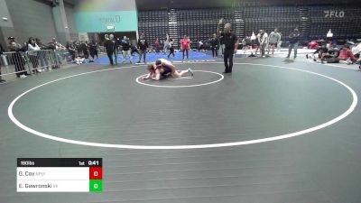 190 lbs Consi Of 8 #2 - Gabe Cox, New Plymouth vs Elijah Gawronski, Volcano Vista